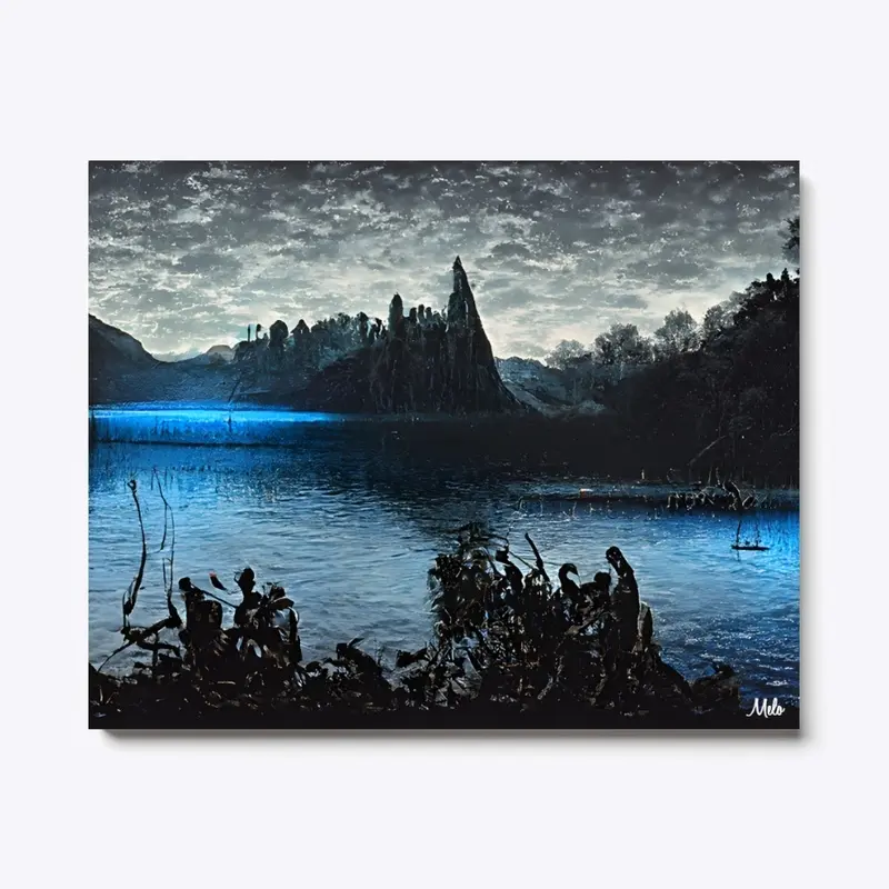 The Deep Blue - Canvas Art Print